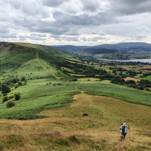 Green vista in Wales